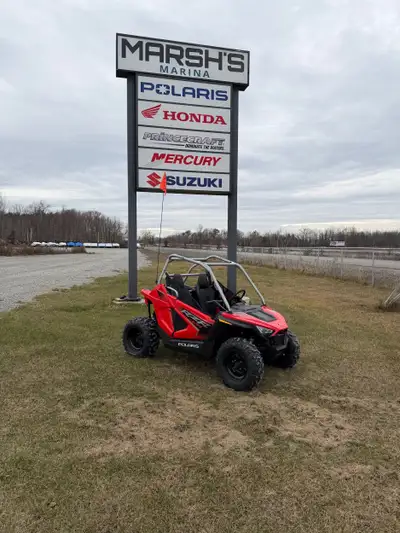 Marsh's Marina 2026 RZR 200 Indy Red is here Price as listed is plus freight & asssembly charge of $...