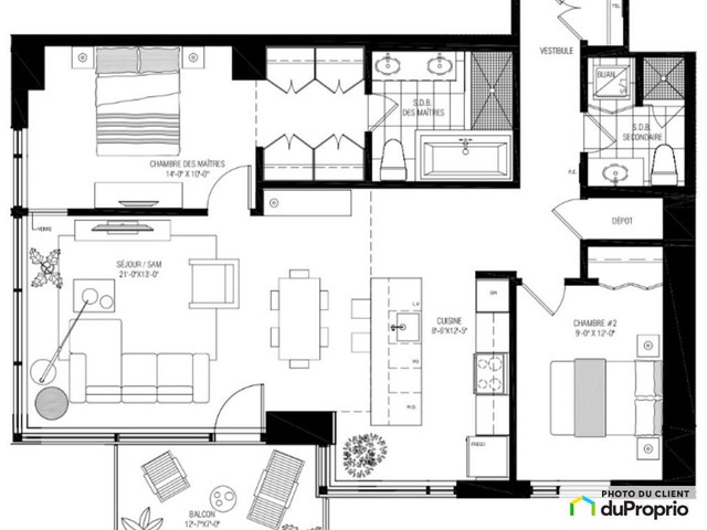$729,000 - Condominium for sale in L'Ile Des Soeurs — photo 3