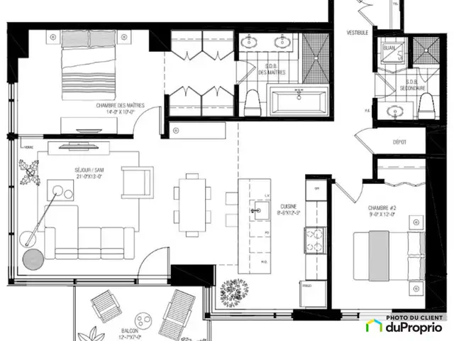 $755,000 - Condominium for sale in L'Ile Des Soeurs in Condos for Sale in City of Montréal - Image 4