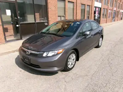 2012 HONDA CIVIC LX SEDAN! (416)-675-6061 - NEW ARRIVAL! LOCAL ONTARIO CLEAN TITLE VEHICLE! 1 OWNER!...