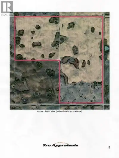 474.45 acres located approximately 5 miles from Cereal, AB. The property has 2 homes that are of no...