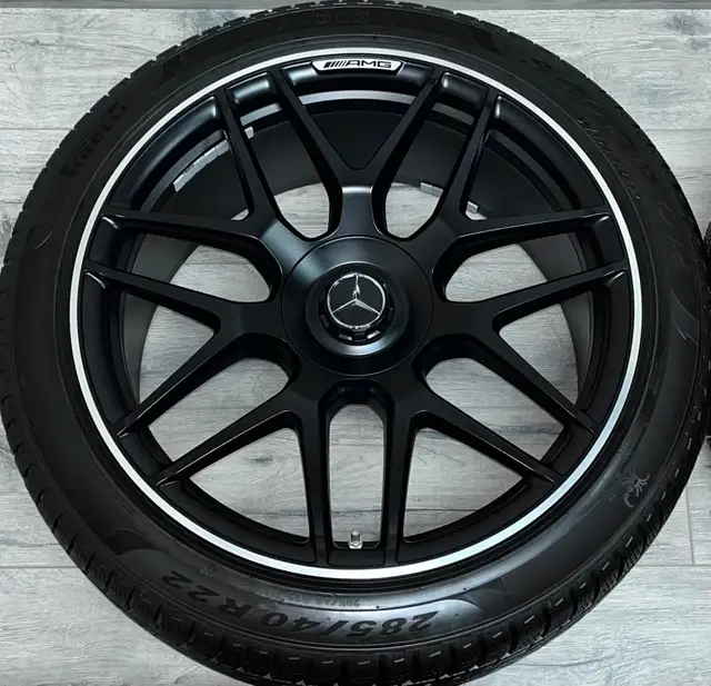 2023 MB G-Class G63 AMG OEM 22" Rims, TPMS, Winters *NEW* in Tires & Rims in Markham / York Region - Image 6