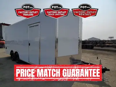 NEW 8.5x20ft Traverse Enclosed Cargo Trailer from Formula Trailers - Rear Barn Doors - Composite Ext...