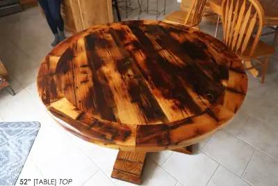 Reclaimed Ontario Barnwood Tops / table.ca, View more