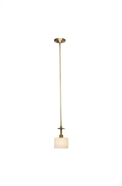 BRAND NEW - GEN-Lite Paulo 1 Light Mini Pendant Warm Gold Finish, View more