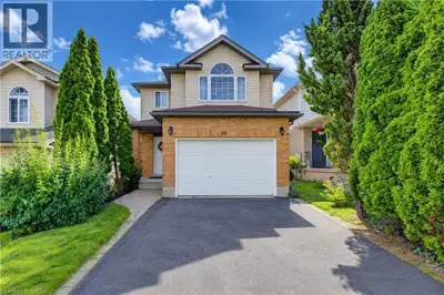 Welcome to this bright and spacious one-owner home in desirable Doon! Featuring a warm, open-concept...