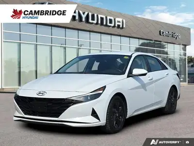 Discover your perfect daily companion in this Polar White 2022 Hyundai Elantra Preferred, ready to e...