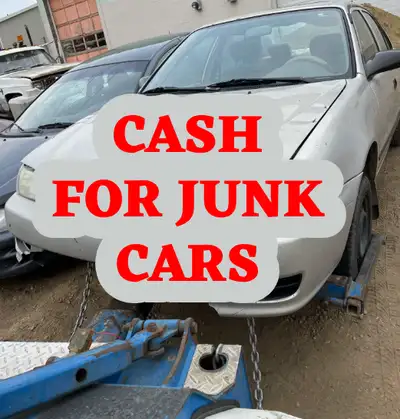 WE BUY ALL SORTS OF OF SCRAP & USED CARS - ANY MAKE OR MODEL - ANY CONDITION - SAME DAY REMOVAL - WE...