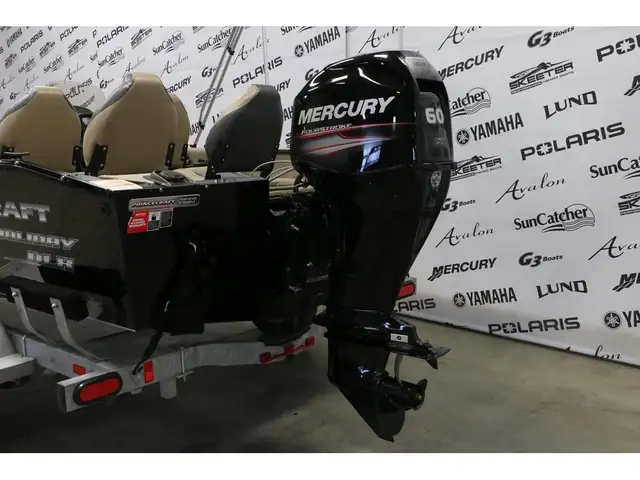 2016 Princecraft HOLIDAY DLX 162 SC + MERCURY 60HP & REMORQUE in Powerboats & Motorboats in Laurentides - Image 14