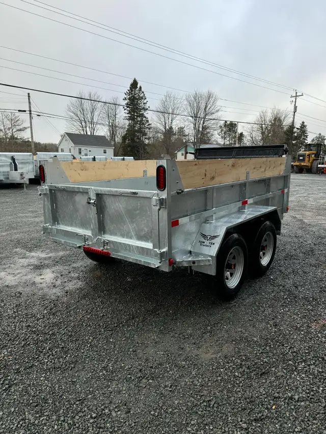 2026 Tow Tek Trailers 6 x 12 Galvanized Dump Trailer in Cargo & Utility Trailers in Mississauga / Peel Region - Image 5
