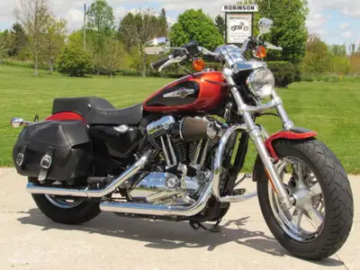 $6,000 in Options - $29 Week - Low Shocks, Heated Grips New Price - This 2011 Sportster XL 1200 Cust...