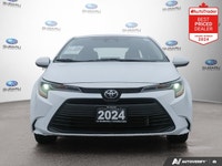 White 2024 Toyota Corolla LE SUNROOF | ALLOYS | WIRELESS CHARGING FWD CVT 2.0L 4-Cylinder 16V DOHC A... (image 7)