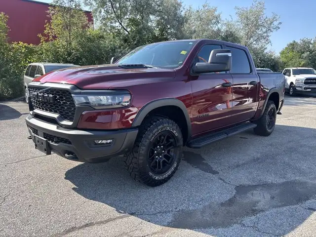 2025 Ram 1500 REBEL**4X4**CREW**12 INCH SCREEN**NAV**TRIALER