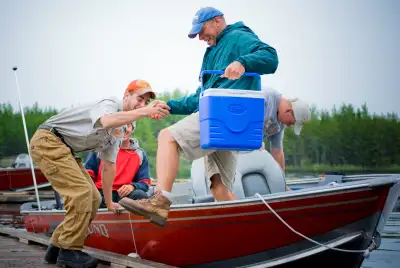Dockhand and General Labourers at Aikens Lake Lodge, View more