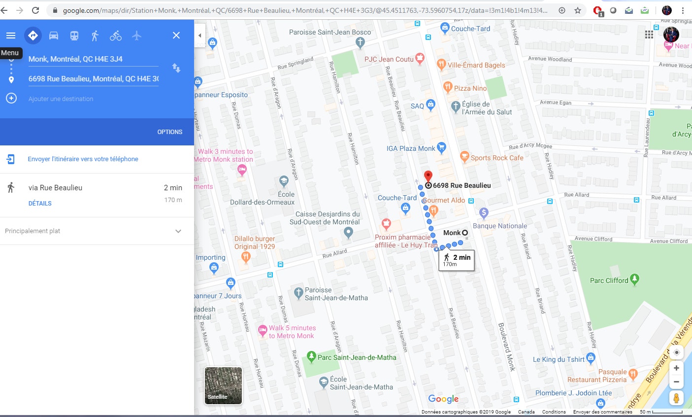 Chambre tout inclus (600$)  Métro Monk – Colocation étudiante — photo 3