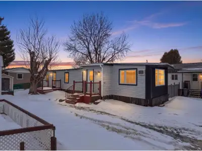 Charming renovated mobile home offering 2 bedrooms and 1 bathroom with washer/dryer space. Bright op...