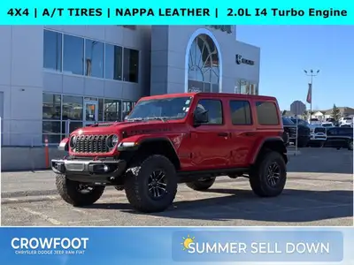 This Jeep Wrangler has a strong Intercooled Turbo Premium Unleaded I-4 2.0 L/122 engine powering thi...