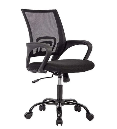 Ergonomic Office Chair with Lumbar Support and Adjustable Height, View more
