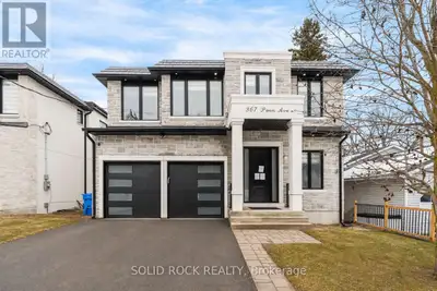 This spectacular Custom Home on a 50' x 195' lot, with no rear neighbours and incredible finishings...