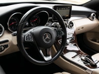 2018 Mercedes Benz C-300 Wagon White Exterior on Beige Interior comes with Navigation and Back up Ca... (image 6)