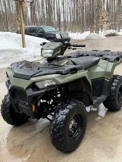 APPLY NOW: https://www.ridecollective.ca/get-pre-approved 2024 POLARIS SPORTSMAN 450 H.O • 450cc Hig...
