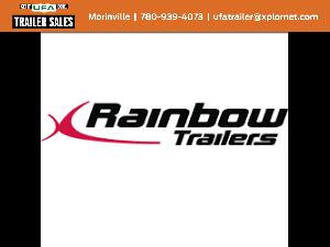 BUILT STRONG ! BUILT TO LAST! BUILT IN CANADA!!! This Rainbow Trailers 22' 4 place ATV And Sled Trai...