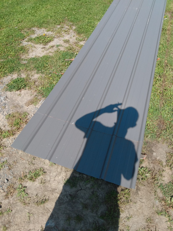 6 3\4 Roof sheet metal 13 Feet x 41 Inch Large, Roofing Cornwall