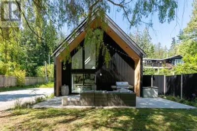 Quietly tucked away near Ruckle Park, this design wise 2022 Scandinavian cabin confidently recalls t...