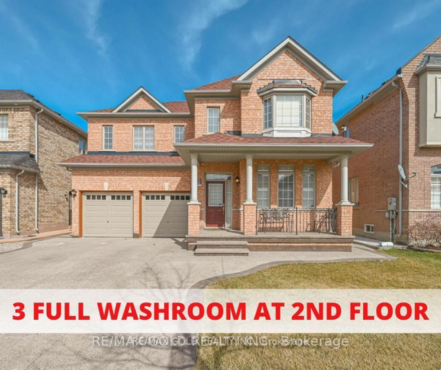 Stunning Detached Home For Sale In Brampton! D-13 in Houses for Sale in Mississauga / Peel Region