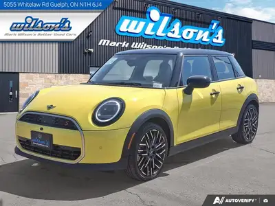 Check out this certified 2025 MINI 5 Door Cooper S | 5 Door | Leather Bucket Seats | Pano Roof | Hea...