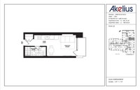 Renovated Akelius studio apartment for rent. Located near Drummond & Doctor Penfield in the Ville Ma... (image 7)