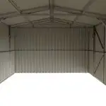 NEW 14 X 27 FT DOUBLE DOOR METAL GARDEN GARAGE SHED G1427 in Other in Saskatoon - Image 6
