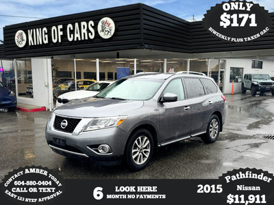 Nissan Pathfinder SV Stock Number: P215737 VEHICLE OPTIONS AWD, Spoiler, Alloys, 7 Passenger Seating...