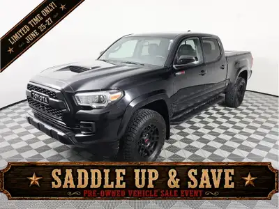2017 Toyota Tacoma TRD Pro for sale in Calgary, AB! Powered by a 3.5L engine paired to a 6-speed aut...