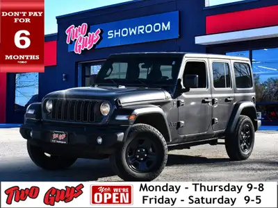 2024 Jeep Wrangler Sport Granite Crystal Metallic Clearcoat *BLUETOOTH*, *BACK-UP CAMERA*, *LOCAL TR...