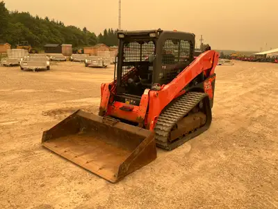 Iron Inventory Inc! 2018 Kubota SVL 75 tracked skid steer is powered by a Kubota 74hp diesel engine....