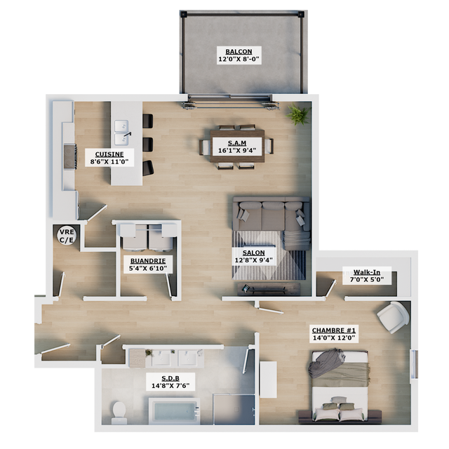 LOGEMENTS NEUFS HAUT DE GAMME À LOUER – 3 ½, 4 ½ et 5 ½ in Long Term Rentals in West Island - Image 10