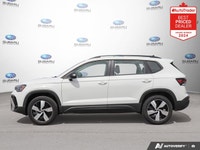 New Price! White 2025 Volkswagen Taos Trendline AWD | Keyless Entry | Bluetooth AWD 8-Speed Automati... (image 1)