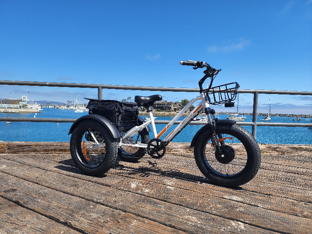 New Meigi Zeus Fat Tire Electric Trike Free Shipping Warranty dans Vélos électriques  à Ville de Montréal