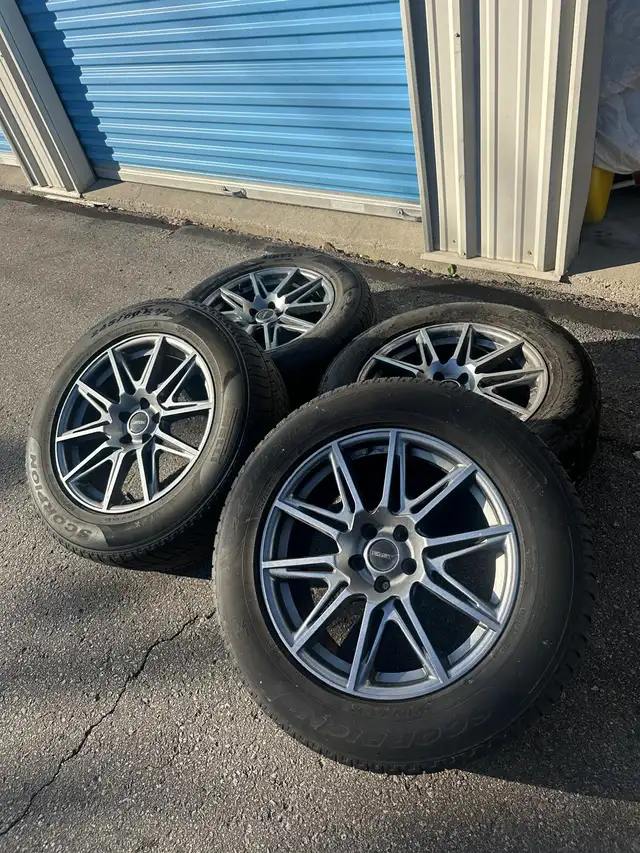 Ford Edge escape 245/60/18 pirelli winters 5x108 in Tires & Rims in Mississauga / Peel Region - Image 8