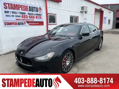 Contact Stampede Auto today for information on dozens of vehicles like this 2016 Maserati Ghibli Bas...