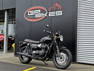 2025 Triumph Bonneville T120 black Sophisticated and moody, the iconic T120 Black. All the Bonnevill...