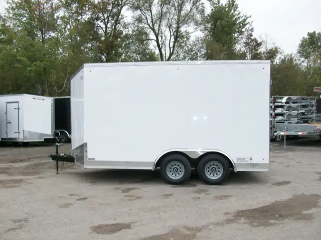 2025 Weberlane CARGO 8'.6 X 14' V-NOSE 7'.6 HT CONTRACTEUR MUR,T in Cargo & Utility Trailers in Laval / North Shore - Image 6