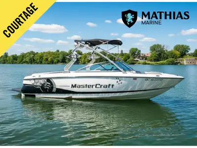 Bateau Wake/surf MASTERCRAFT X15 2008 Concessionnaire de bateaux et pontons neufs et d'occasion Math...
