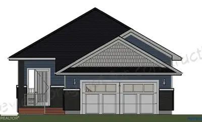 This thoughtfully designed 1,565 sq ft bungalow offers bright, open living with large windows and a...