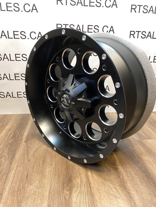 20x10 Fuel Revolver Rims 8x165 Dodge Ram GMC Chevy 2500 3500 in Tires & Rims in Saskatoon - Image 2