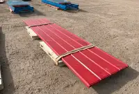 60 sheets Red Tin/Metal Siding