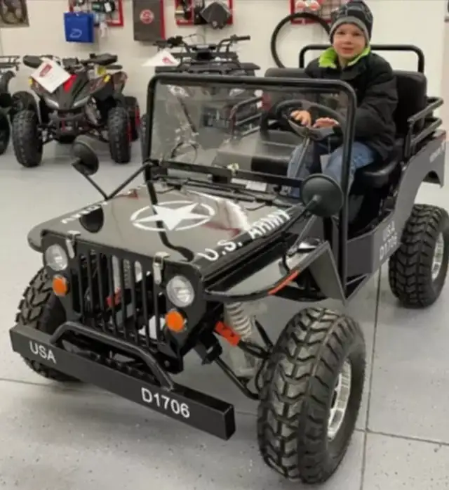 NEW 125CC MINI JEEP | 3 SPEED | GO-KART | QUAD | ATV | 4 WHEELER in ATVs in Sudbury - Image 7