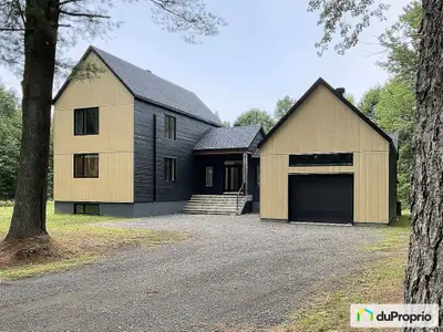 Magnifique maison de style scandinave à Saint-Bonaventure Construction 2024 | 4 chambres | Terrain d...