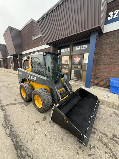 Stock #: S1100 Type #: Skid Steer / Loader Year: 2011 Make: John Deere Model #: 320D Hours: 7,575 Fu...